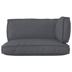 Set de coussins de palette 3 pcs Anthracite Tissu Oxford 516132516132