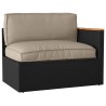 Set de coussins de palette 2 pcs Taupe Tissu Oxford 516133516133
