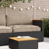 Set de coussins de palette 2 pcs Taupe Tissu Oxford 516133516133