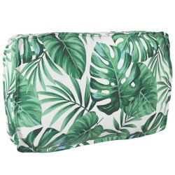 Set de coussins de palette Floral 3 pcs Motif Feuille Verte 516143516143
