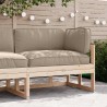Set de coussins de palette 3 pcs Taupe Tissu Oxford 516144516144