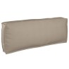 Set de coussins de palette 3 pcs Taupe Tissu Oxford 516144516144