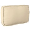 Set de coussins de palette 3 pcs Beige Tissu Oxford 516146516146
