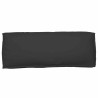 Set de coussins de palette 2 pcs Noir Tissu Oxford 516147516147