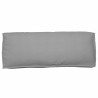 Set de coussins de palette 2 pcs Gris Tissu Oxford 516150516150
