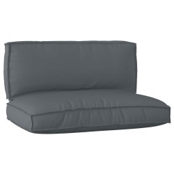 Set de coussins de palette 2 pcs Anthracite Tissu Oxford 516152516152