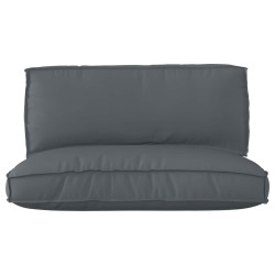 Set de coussins de palette 2 pcs Anthracite Tissu Oxford 516152516152