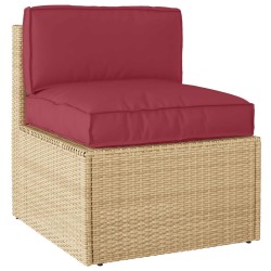 Set de coussins de palette 2 pcs Crème Tissu Oxford 516153516153