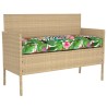 Set de coussins de palette 2 pcs Jungle tropicale Tissu Oxford 516158516158