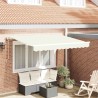 Auvent Rétractable Crème 250 x 200 cm tissu 516159516159