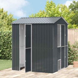 Cage pour oiseaux Anthracite 215 x 210 x 247 cm Acier galvanisé 516162516162