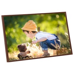 Collage de cadres photo 5 pcs de mur table Bronze 70x90 cm MDF 516163516163