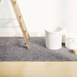 Polaires de peintre antidérapantes 2 pcs 5 m 220 g/m² gris 516165516165