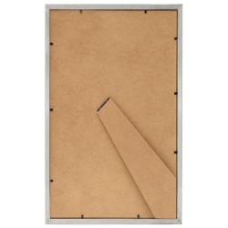 Collage de cadres photo 3 pcs de table Argenté 10x15 cm MDF 516176516176