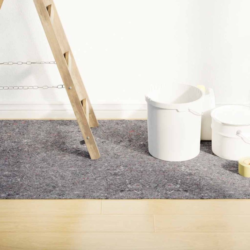 Polaires de peintre antidérapantes 2 pcs 10 m 180 g/m² gris 516183516183