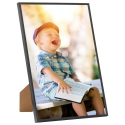 Collage de cadres photo 3 pcs de table Noir 18x24 cm MDF 516184516184
