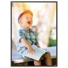 Collage de cadres photo 3 pcs de table Noir 18x24 cm MDF 516184516184