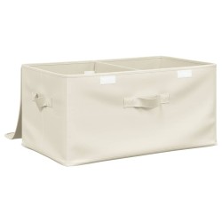 Boîte de rangement Tissu 50x30x25 cm Crème 516197516197
