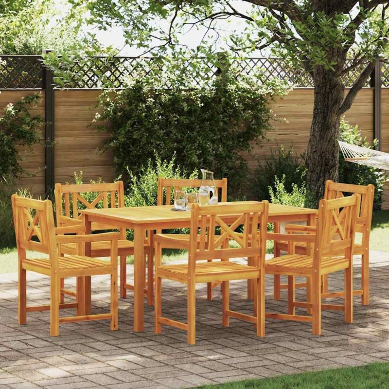 Chaise de jardin 6 pcs 56 x 56 x 90 cm Bois d'Acacia Massif 516202516202
