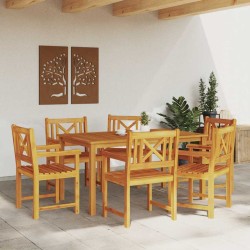 Chaise de jardin 6 pcs 56 x 56 x 90 cm Bois d'Acacia Massif 516202516202