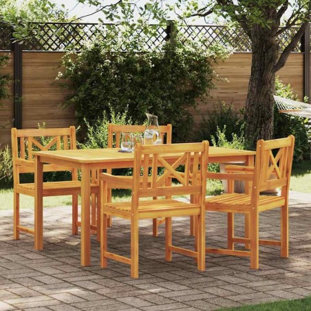 Chaise de jardin 4 pcs 56 x 56 x 90 cm Bois d'Acacia Massif 516206516206