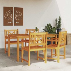 Chaise de jardin 4 pcs 56 x 56 x 90 cm Bois d'Acacia Massif 516206516206