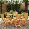 Chaise de jardin 6 pcs Huile Naturelle 40 x 42 x 85 cm 516209516209