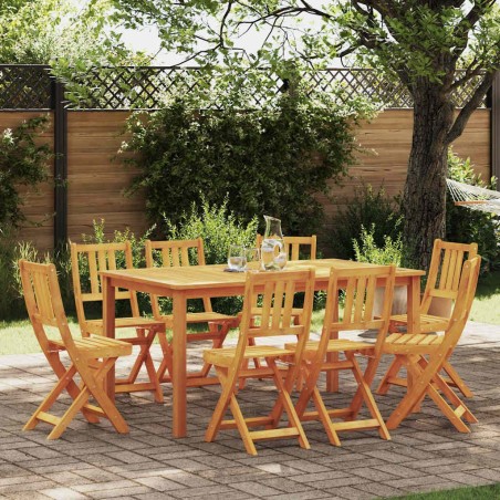Chaise de jardin 8 pcs Huile Naturelle 40 x 42 x 85 cm 516210516210