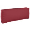 Set de coussins de palette 3 pcs Bordeaux Tissu Oxford 516213516213