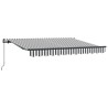 Auvent Rétractable Anthracite 250 x 200 cm tissu 516233516233