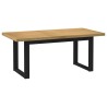 Table à manger NOAIN pieds en forme de U 180x90x75cm massif pin 516247516247
