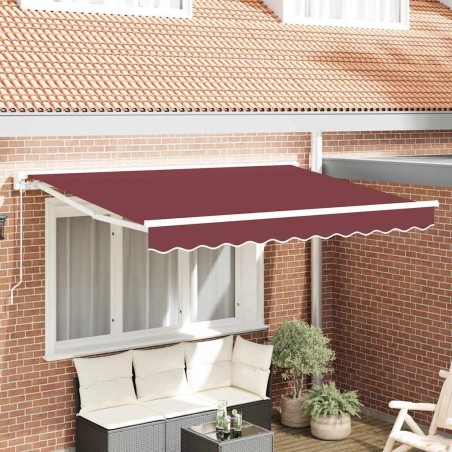 Cadre d'auvent Bordeaux 250 x 200 cm 516267516267