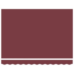 Cadre d'auvent Bordeaux 250 x 200 cm 516267516267