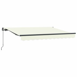 Auvent Rétractable Crème 300 x 200 cm tissu 516271516271