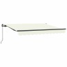 Auvent Rétractable Crème 300 x 200 cm tissu 516271516271