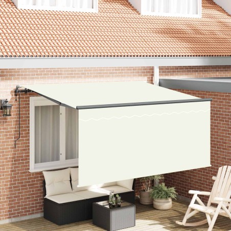 Auvent Rétractable Crème 300 x 200 cm tissu 516276516276