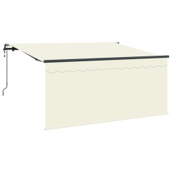 Auvent Rétractable Crème 300 x 200 cm tissu 516276516276