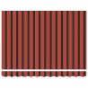 Auvent Rétractable Orange 250 x 200 cm tissu 516278516278