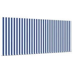 Auvent Rétractable Bleu et Blanc 300 x 200 cm 516279516279