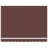 Auvent Rétractable Marron 250 x 200 cm tissu 516297516297