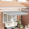 Cadre d'auvent Anthracite et blanc 250 x 200 cm 516300516300