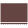 Auvent Rétractable Marron 250 x 200 cm tissu 516301516301