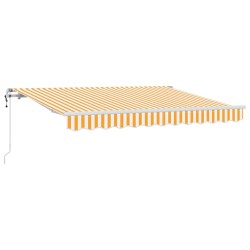 Auvent Rétractable Jaune 300 x 200 cm tissu 516313516313