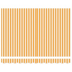 Auvent Rétractable Jaune 300 x 200 cm tissu 516317516317