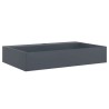 Vasque 60x38x11 cm fonte minérale/marbre anthracite 516339516339