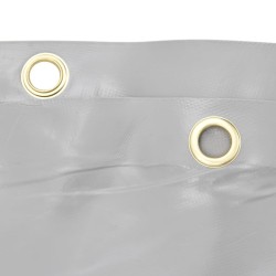 Bâche gris 1,5x2 m 650 g/m² 516342516342