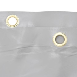 Bâche gris 1,5x2,5 m 650 g/m² 516343516343
