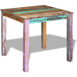 Table de salle à manger Bois de récupération massif 80x82x76 cm 516354516354