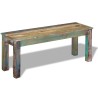 Banc 110x35x45 cm Bois de récupération massif 516355516355