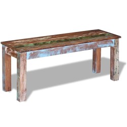 Banc 110x35x45 cm Bois de récupération massif 516355516355